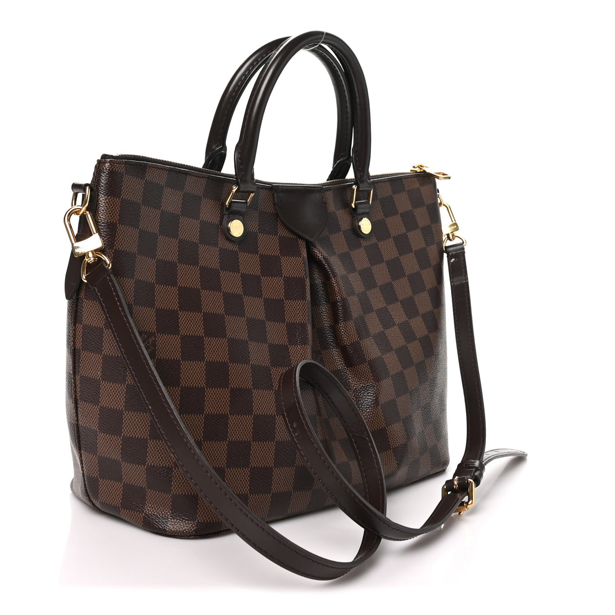 Louis Vuitton Damier Ebene Siena MM 3 of 10