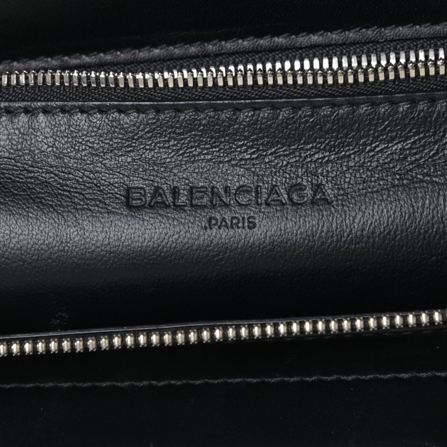Balenciaga Soft Calfskin Cable Shopper Tote Black 6 of 14