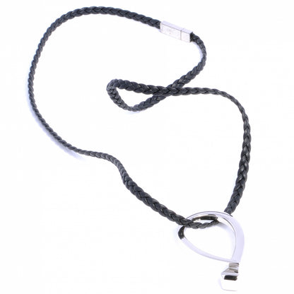 Gucci Sterling Silver Rope Chiodo Nail Necklace 3 of 5