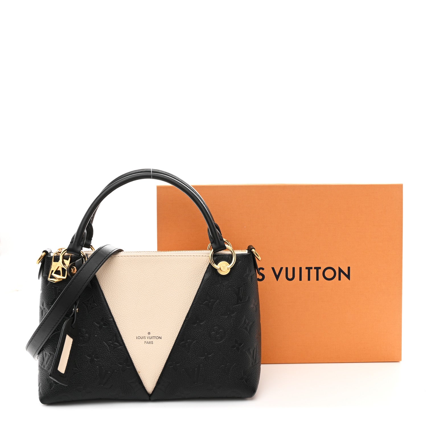 Louis Vuitton Empreinte V Tote BB Black Creme 12 of 12