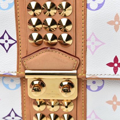 Louis Vuitton Monogram Multicolor Courtney Clutch White 8 of 8