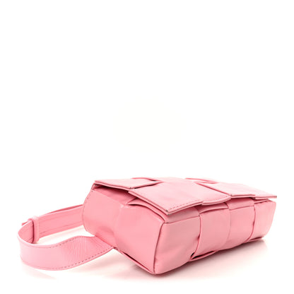 Bottega Veneta Paper Calfskin Intrecciato Cassette Belt Bag Ribbon 4 of 11