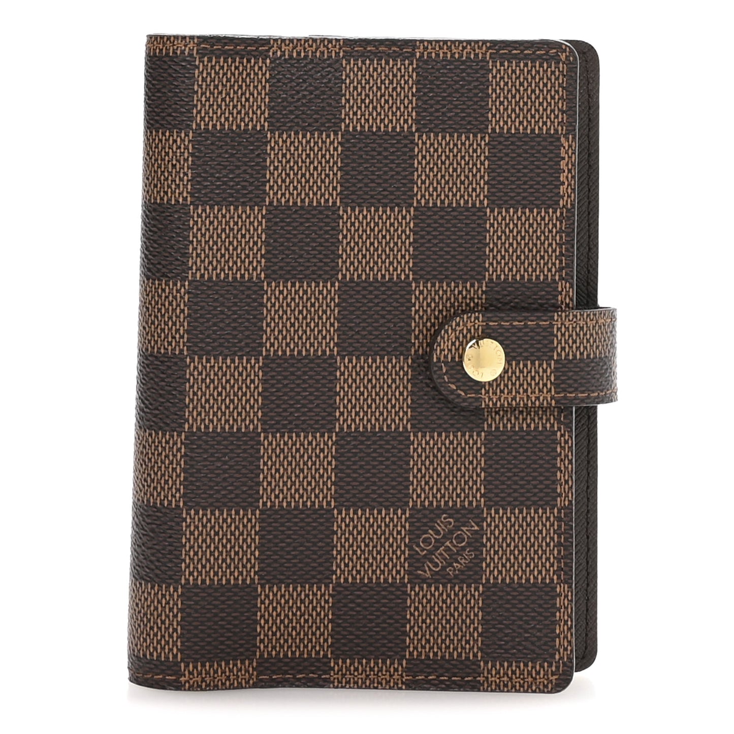 Damier Ebene Small Ring Agenda Cover