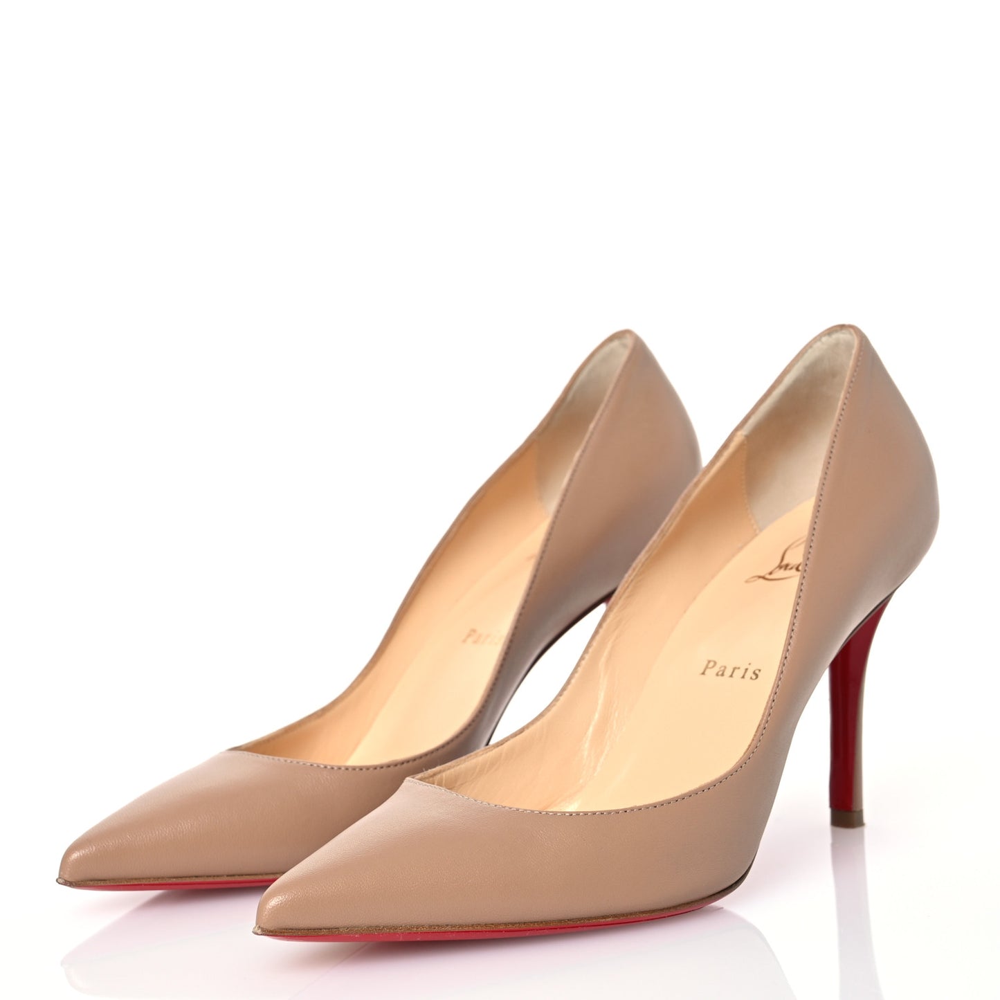 Nappa Apostrophy 85 Pumps 38.5 Nude