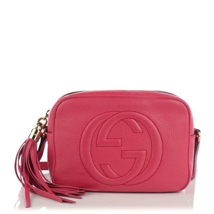 Gucci Pebbled Calfskin Small Soho Disco Bag Pink 1 of 9