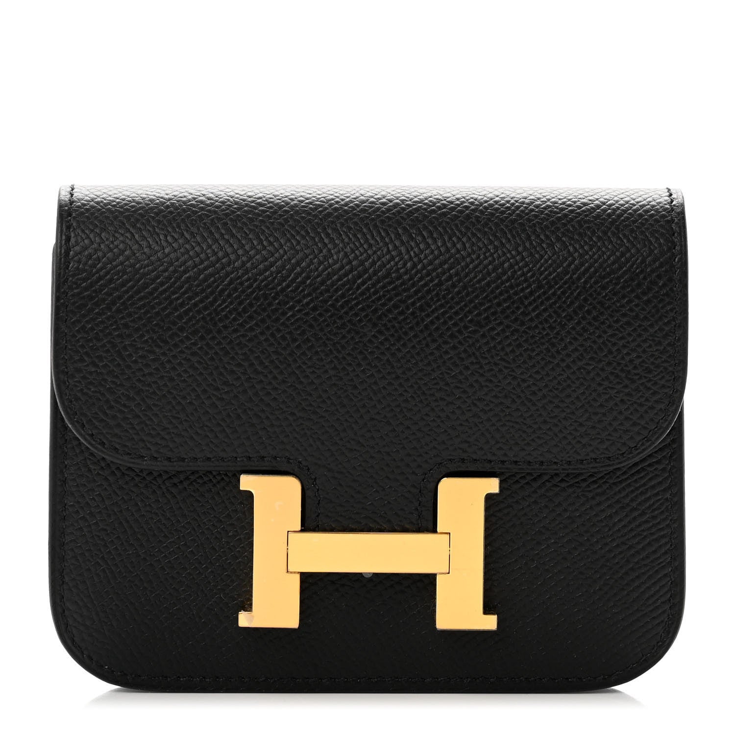 Hermes Epsom Constance Slim Wallet Black 1 of 7