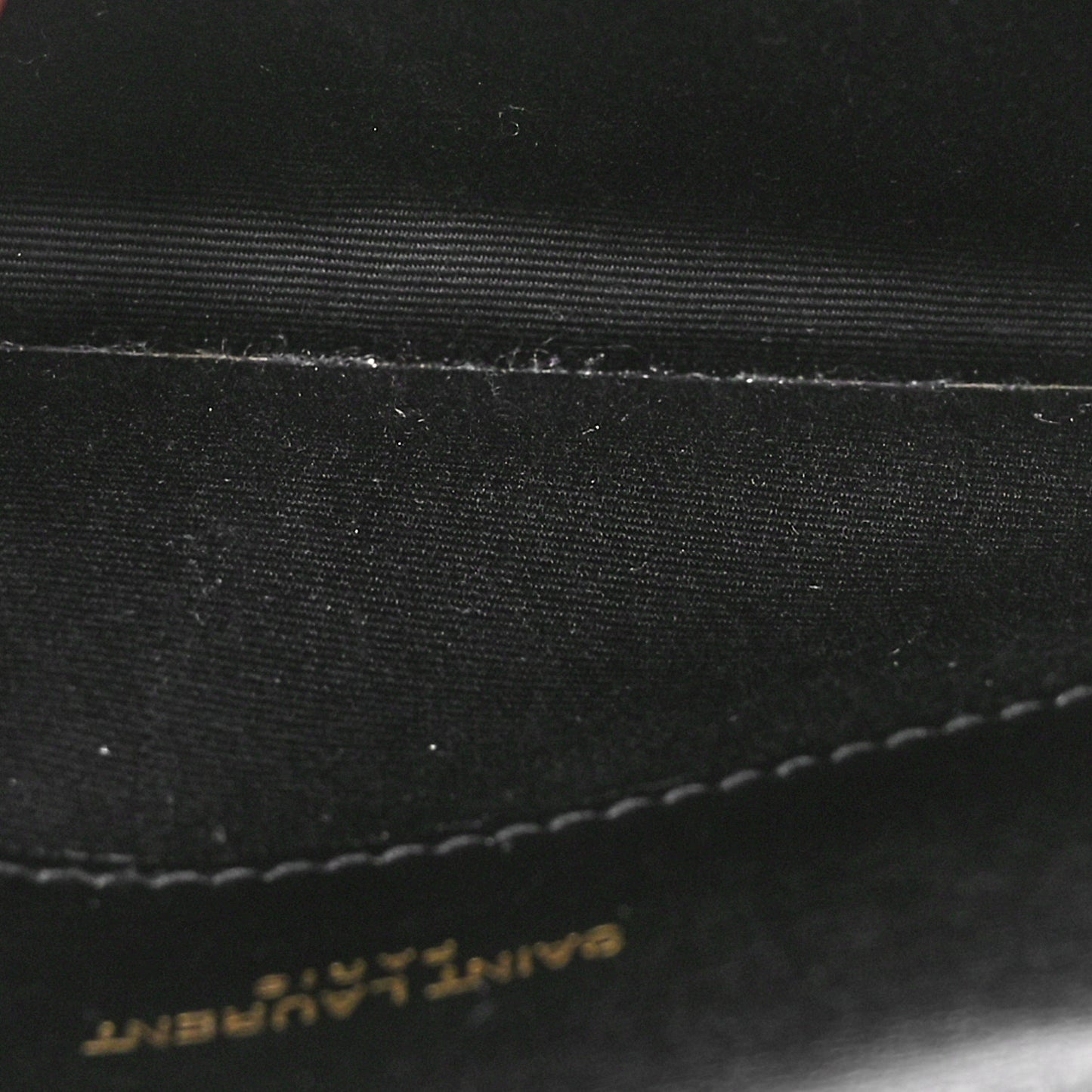 Smooth Calfskin Monogram Phone Holder Crossbody Black