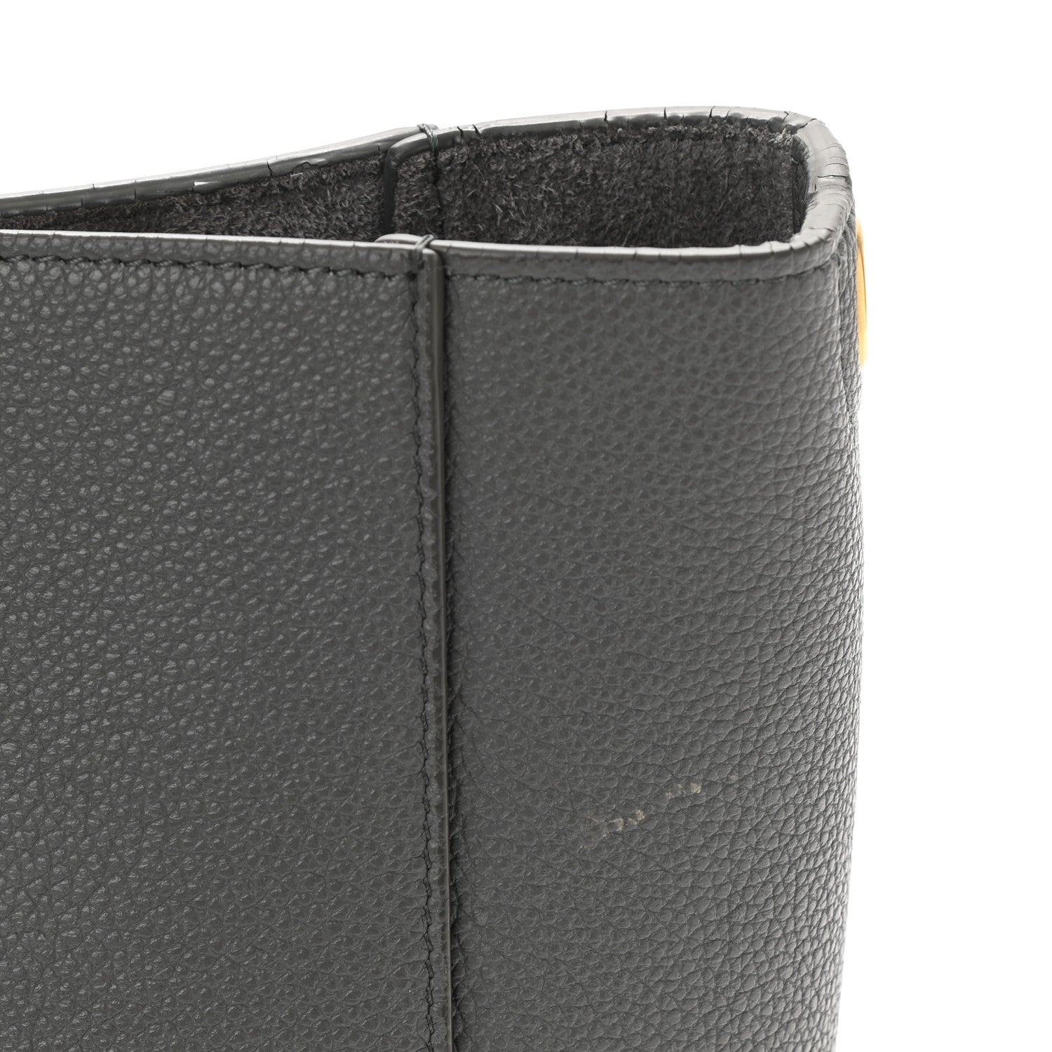 Celine Soft Grained Calfskin Small Sangle Bucket Bag Grey 8 of 8