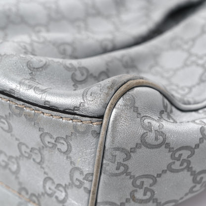 Gucci Metallic Guccissima Medium Sukey Tote Silver 11 of 25