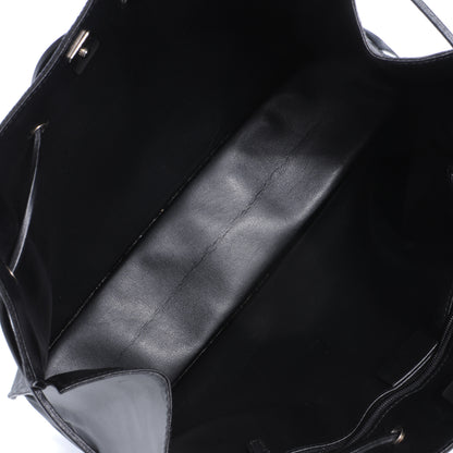 Gucci Monogram Drawstring Shoulder Bag Black 8 of 8