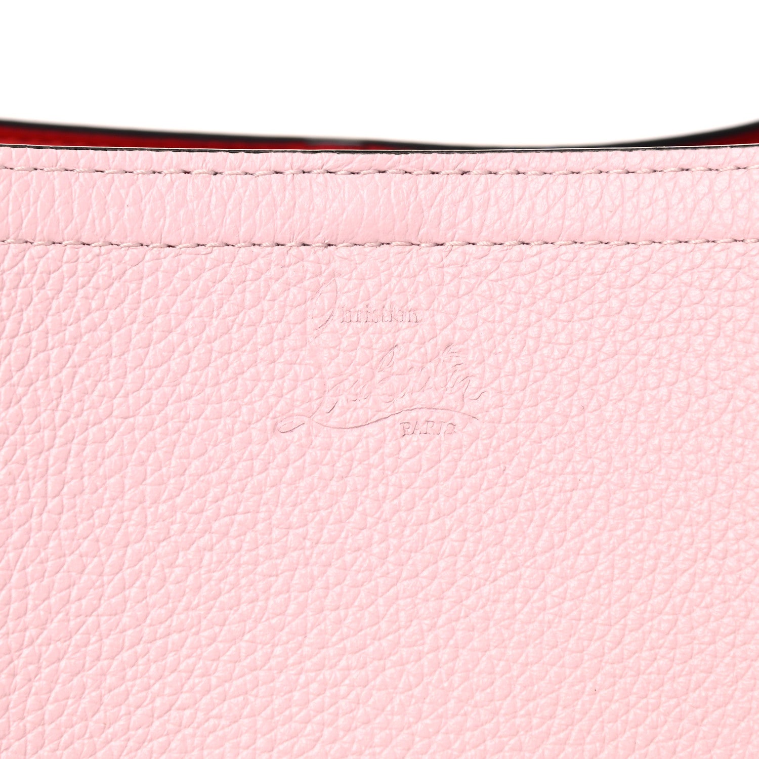 Christian Louboutin Calfskin Spiked Small Cabarock Shopper Tote Poupee 19 of 21
