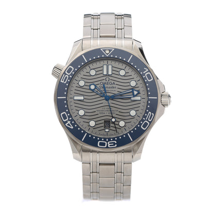 Omega Stainless Steel 42mm Seamaster Diver 300M Co-Axial Master Chronometer Automatic Watch Grey 210.30.42.20.06.001 1 of 6
