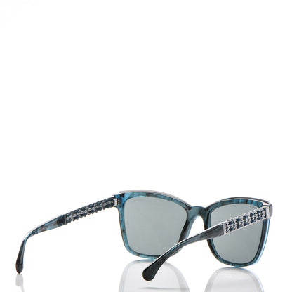 Chanel Square Chain Sunglasses 5360-Q Dark Blue 3 of 7