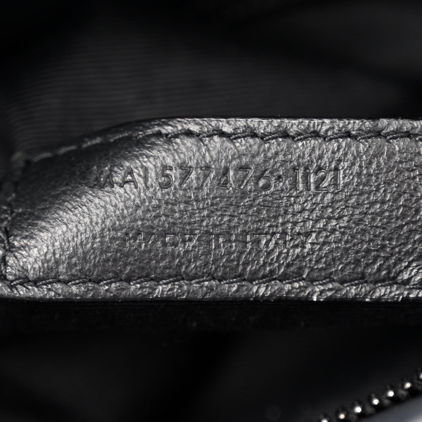Lambskin Quilted Monogram Monochrome Small Loulou Puffer Chain Satchel Black