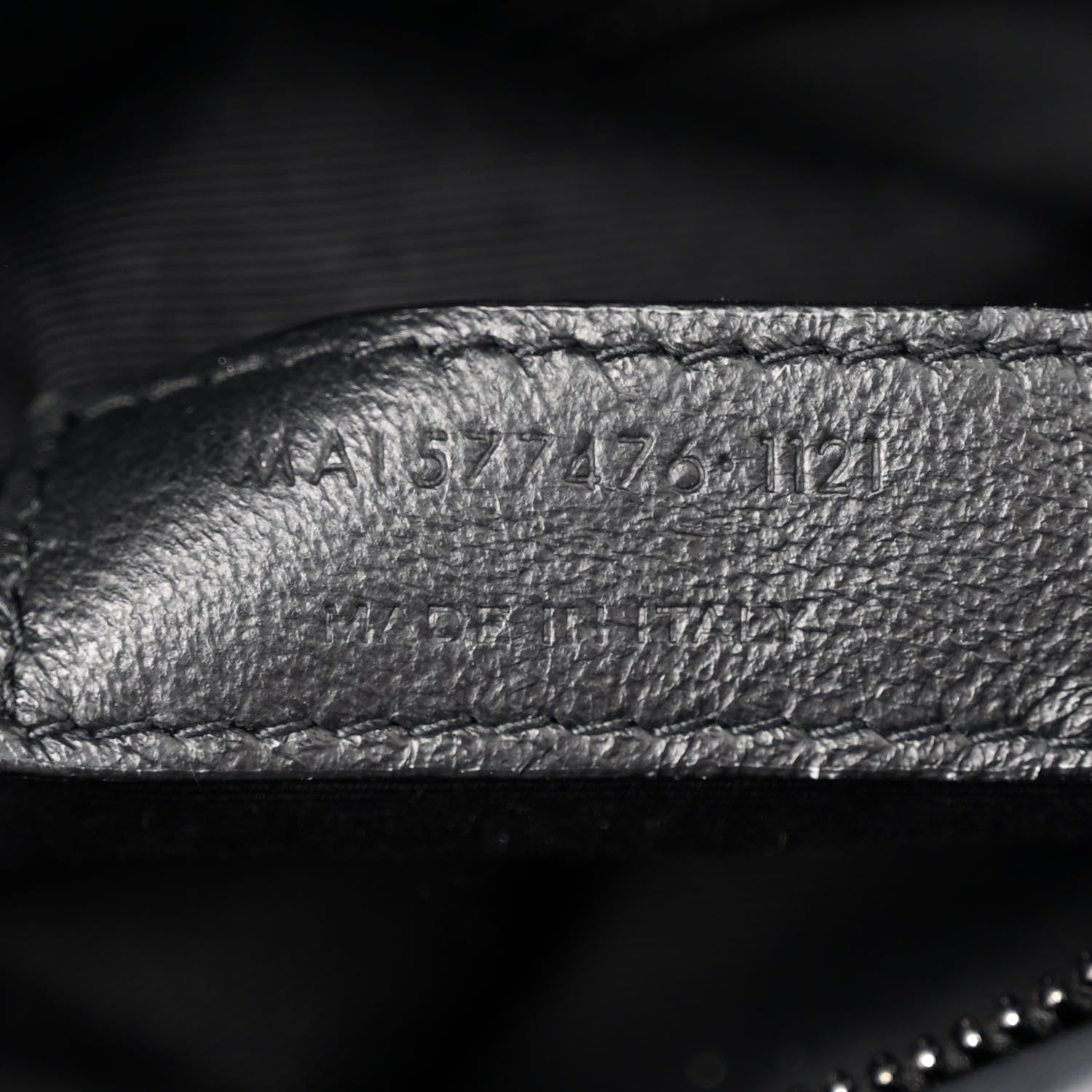 Saint Laurent Lambskin Quilted Monogram Monochrome Small Loulou Puffer Chain Satchel Black 7 of 10