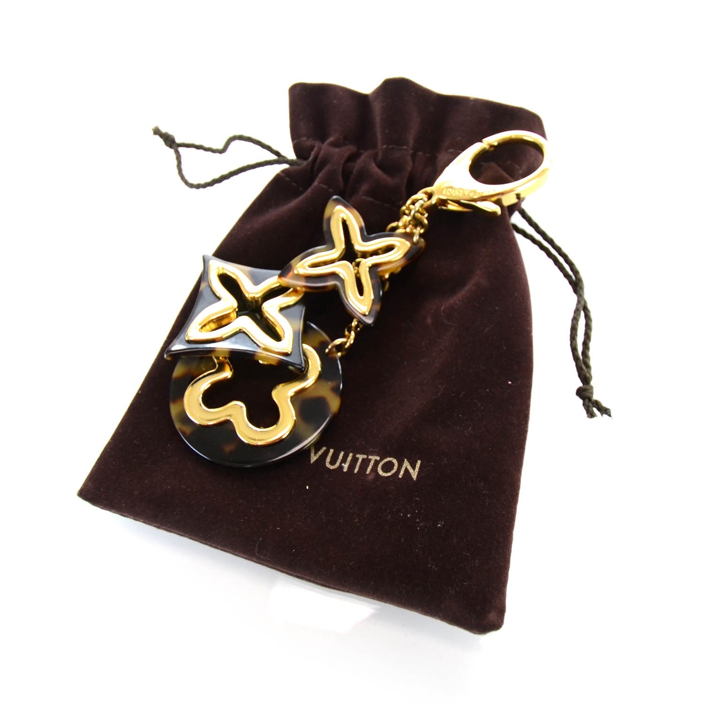 Insolence Bag Charm Ecaille