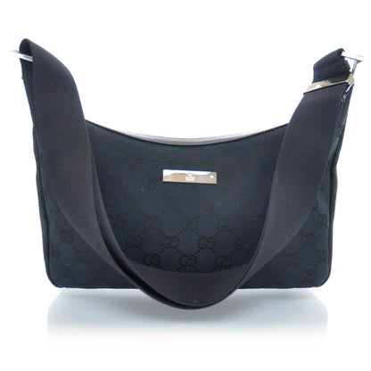 Gucci Monogram Small Hobo Black 1 of 13
