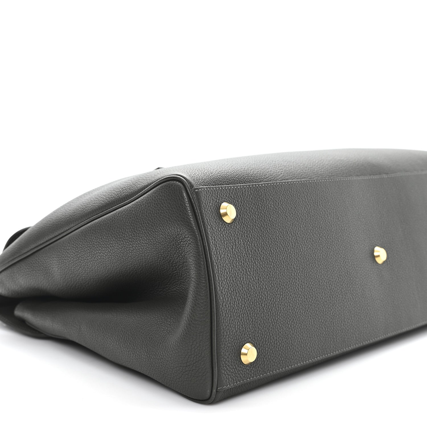 Balenciaga Grained Calfskin Carrie Cary All Bag Khaki 8 of 9