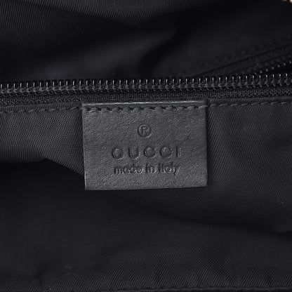 Gucci GG Supreme Monogram Web Messenger Bag Black 6 of 11