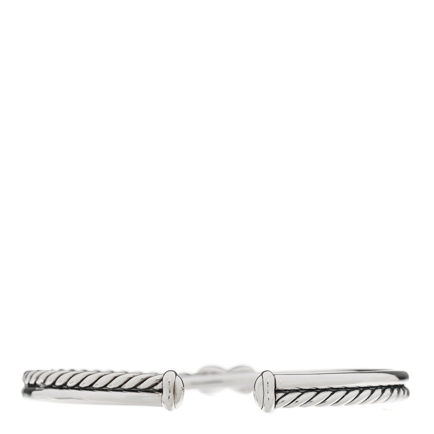 Sterling Silver Diamond Petite X Center Station Bracelet