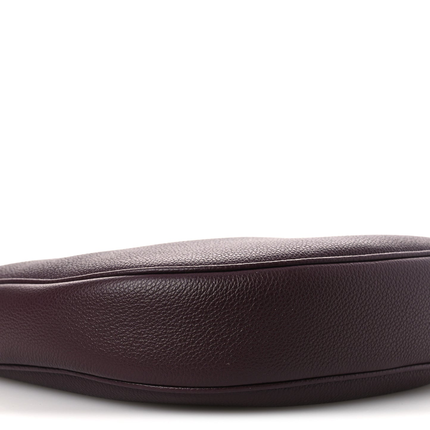 Supple Grained Calfskin Teen Lulu Shoulder Bag Deep Burgundy