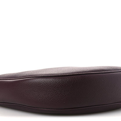 Celine Supple Grained Calfskin Teen Lulu Shoulder Bag Deep Burgundy 10 of 13