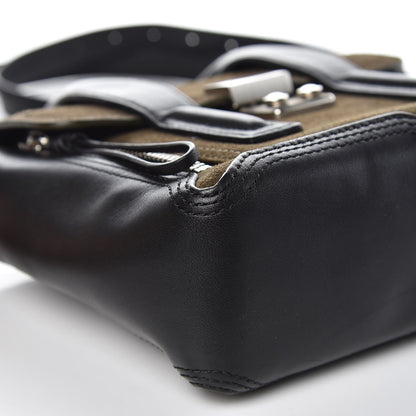 3.1 Phillip Lim 3.1 Suede Calfskin Mini Pashli Satchel Dark Moss 8 of 13