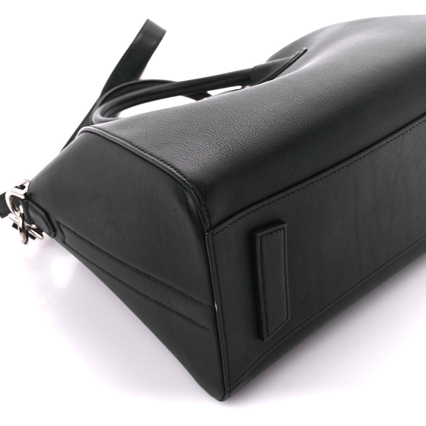 Calfskin Small Metal Antigona Black
