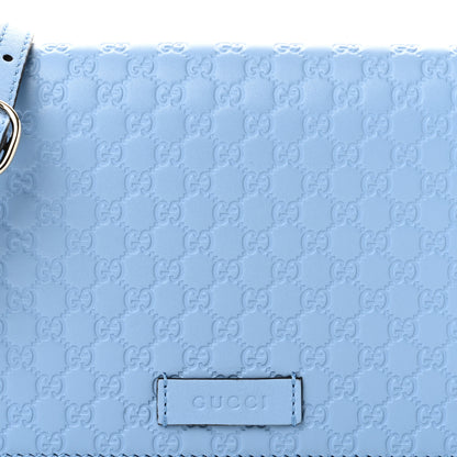 Gucci Microguccissima Crossbody Wallet Mineral Blue 7 of 9