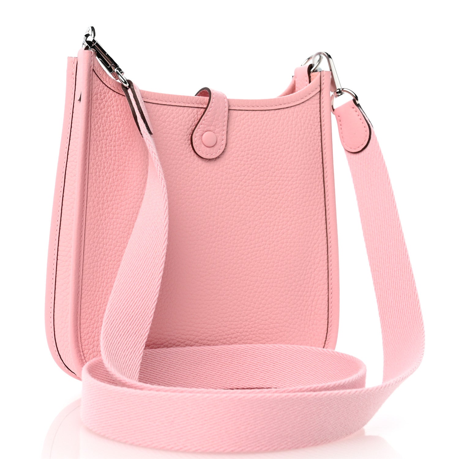 Hermes Taurillon Clemence Evelyne TPM Rose Sakura 3 of 11
