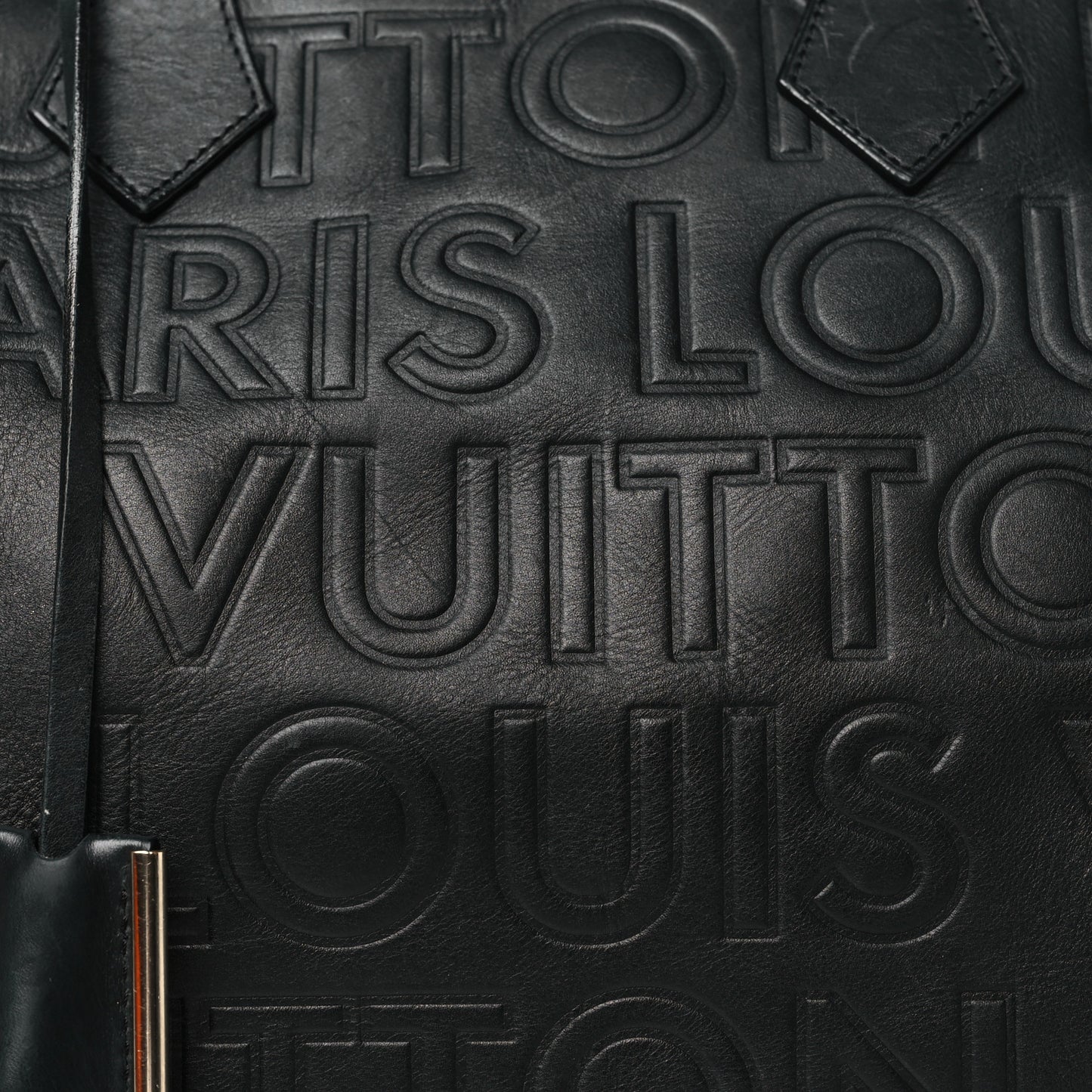 Calfskin Embossed Speedy Cube 30 Black