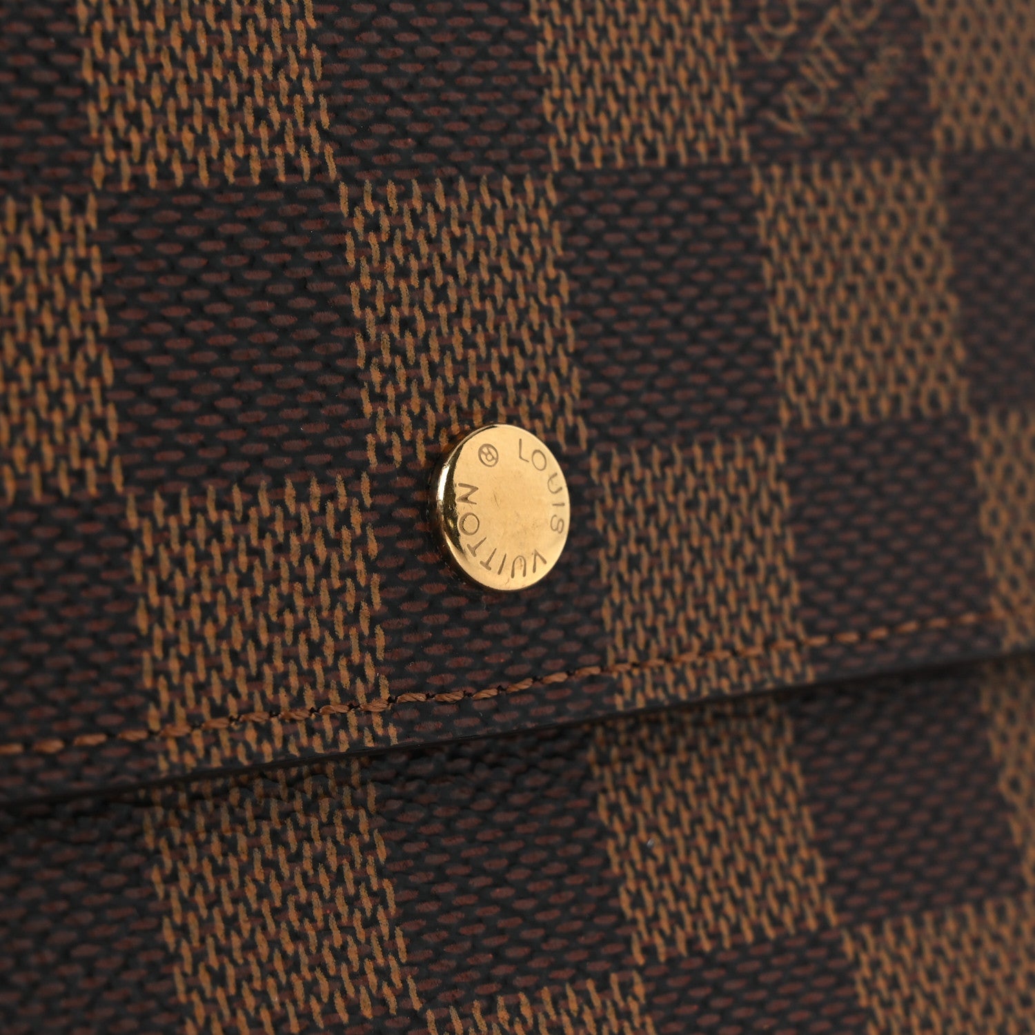 Louis Vuitton Damier Ebene Porte Tresor Etui Papier Wallet 7 of 9