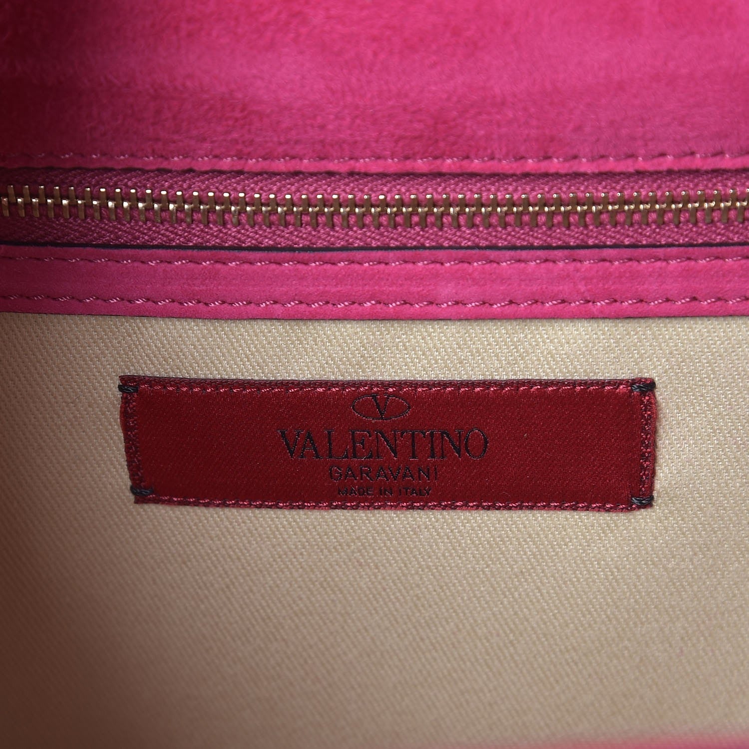Valentino Garavani Patent Large Glam Lock Rockstud Flap Cyclamin 6 of 6