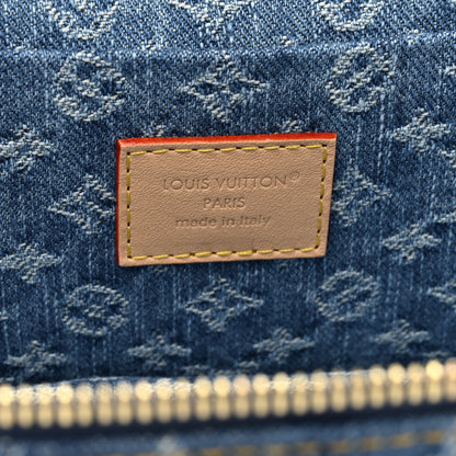 Louis Vuitton Monogram Denim Nice Mini Vanity Blue 6 of 7