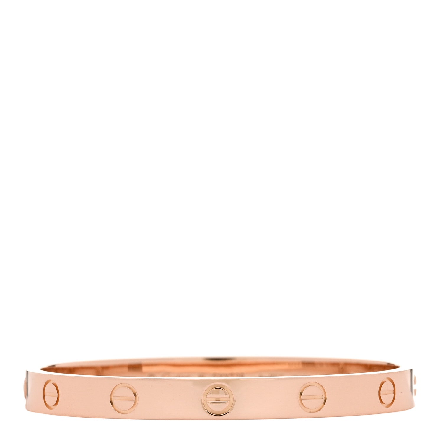 Cartier 18K Pink Gold LOVE Bracelet 16 1 of 8