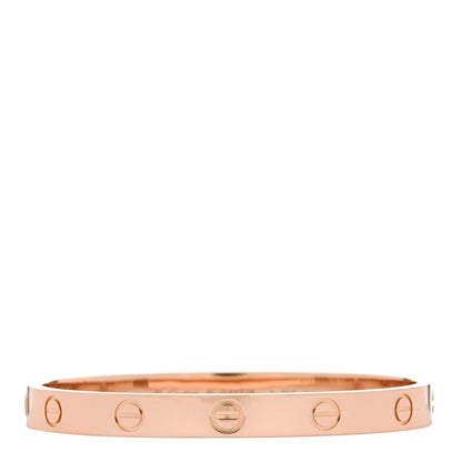 Cartier 18K Pink Gold LOVE Bracelet 16 1 of 8