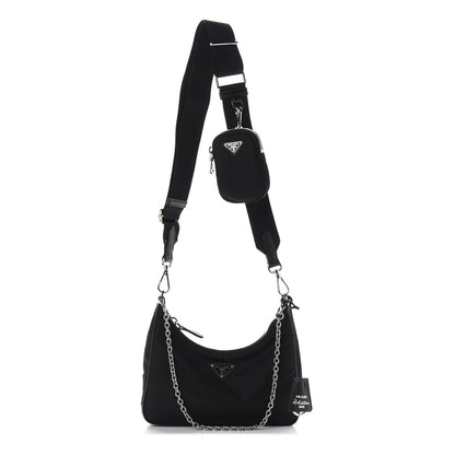 Prada Nylon Re-Edition 2005 Shoulder Bag Black 1 of 9