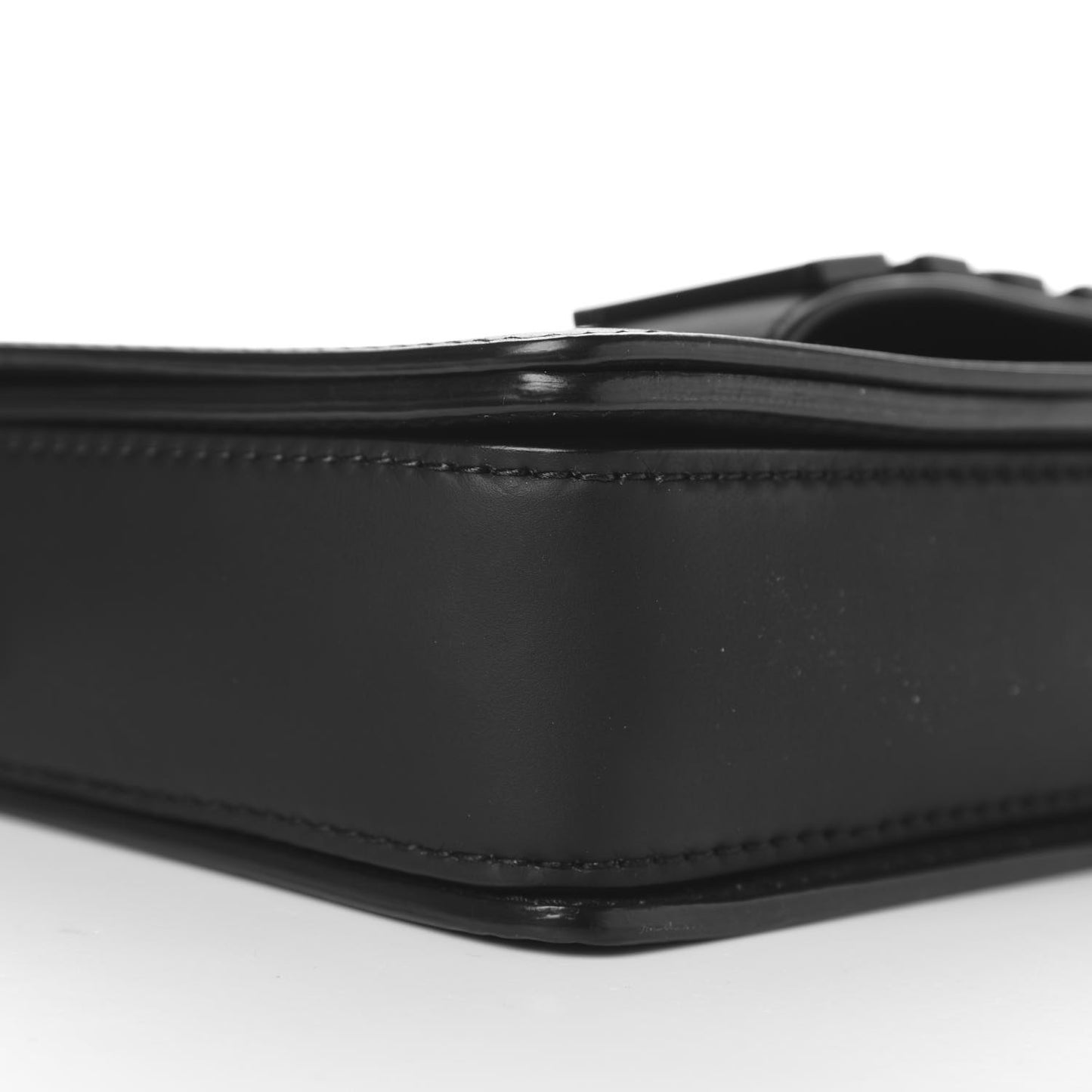 Ultra Matte Calfskin Dio(r)evolution Flap Bag Black