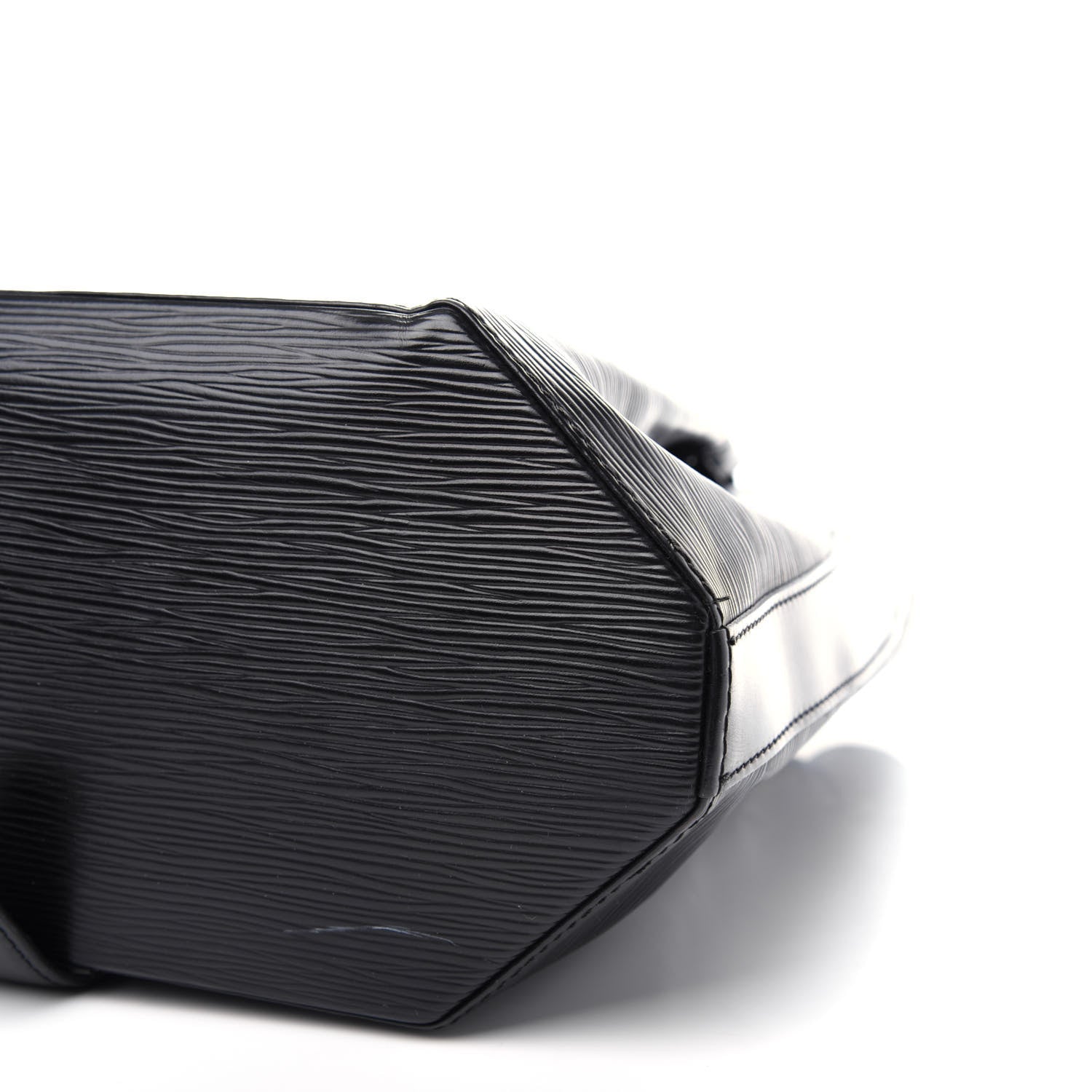 Louis Vuitton Epi Sac a Dos Drawstring Bag Black 8 of 9