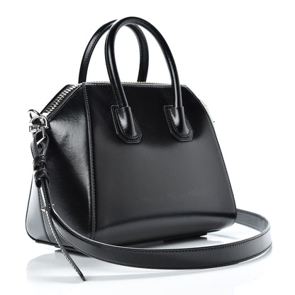 Givenchy Shiny Lord Calfskin Mini Antigona Black 3 of 10