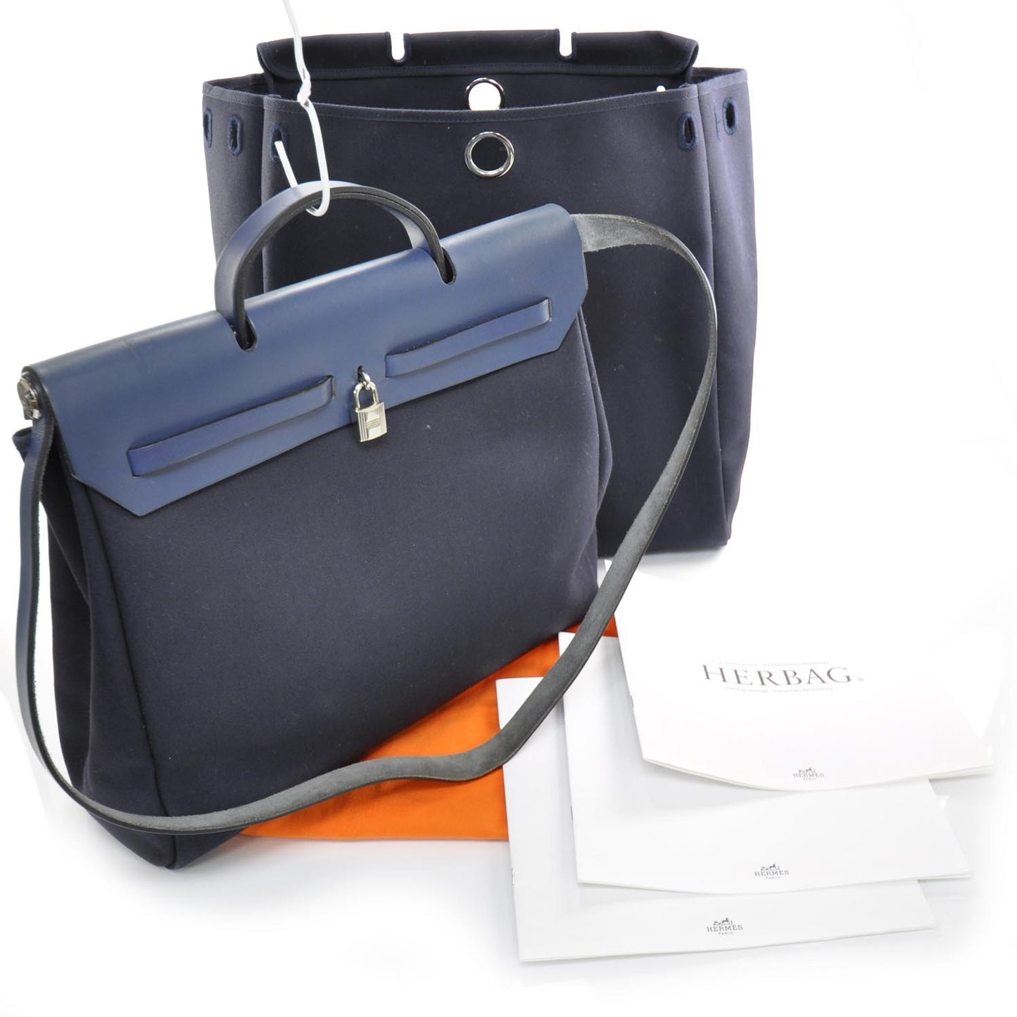 Toile Herbag Navy Bleu