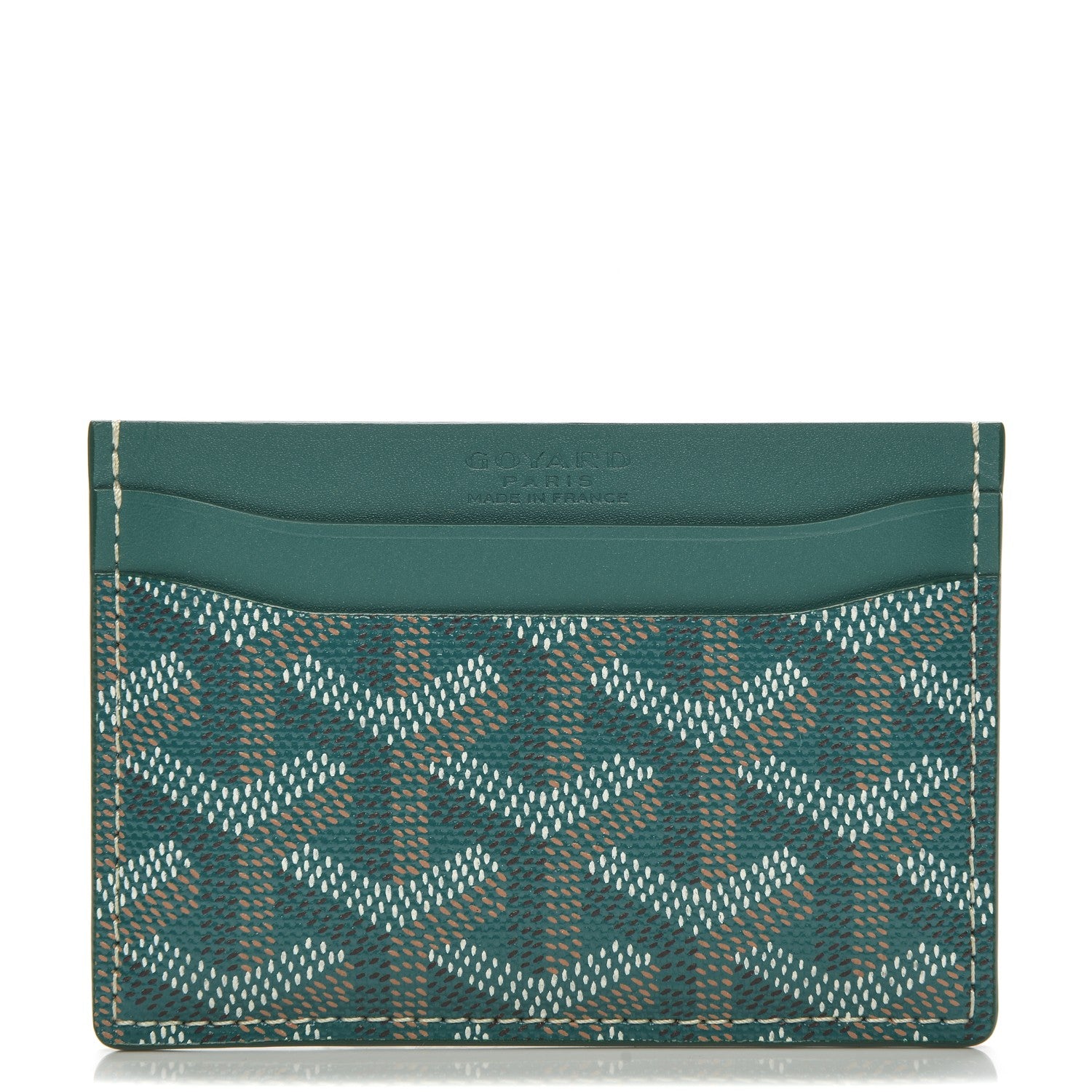 Goyard Goyardine Saint Sulpice Card Holder Green 1 of 6