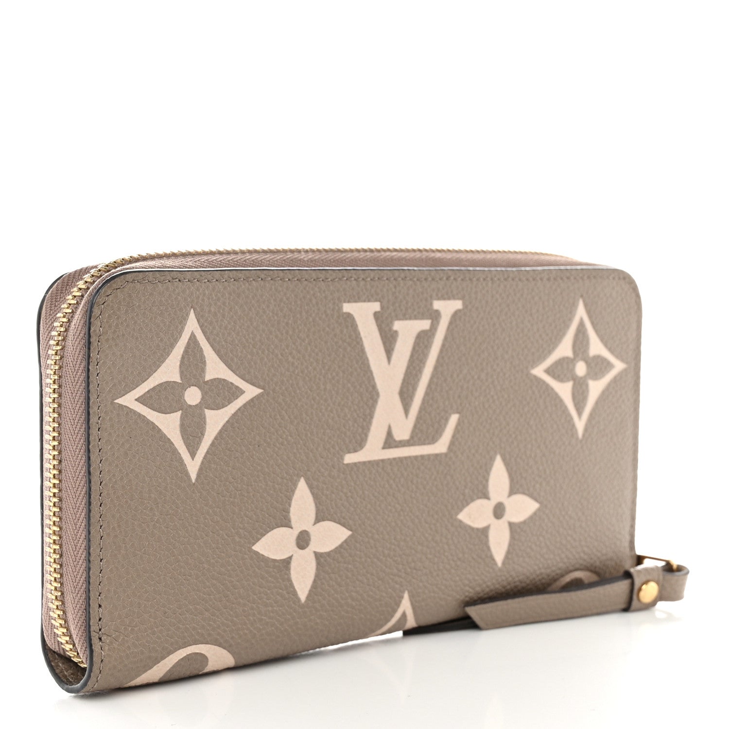 Louis Vuitton Empreinte Monogram Giant Zippy Wallet Tourterelle Creme 3 of 9