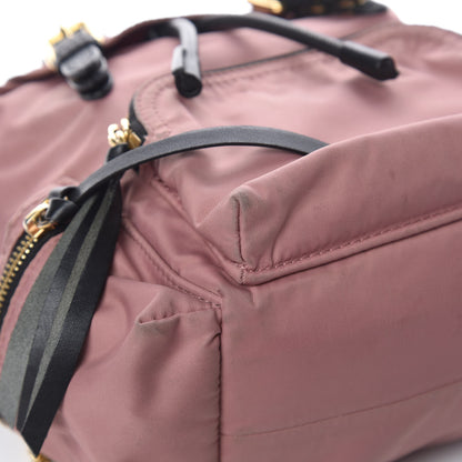 Burberry Nylon Small Rucksack Backpack Mauve Pink 10 of 16