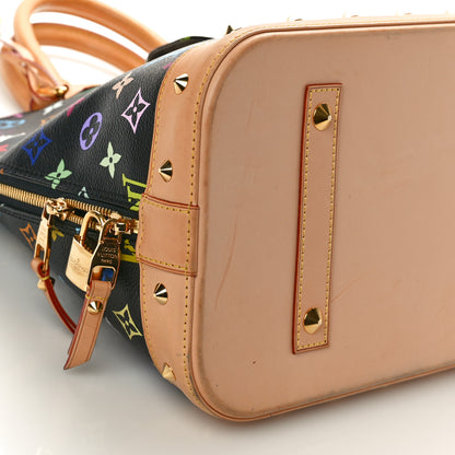 Louis Vuitton Monogram Multicolor Alma GM Black 8 of 11