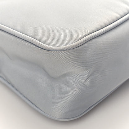 Prada Tessuto Nylon Mini Re-Edition 2000 Bag Fiordaliso 9 of 10