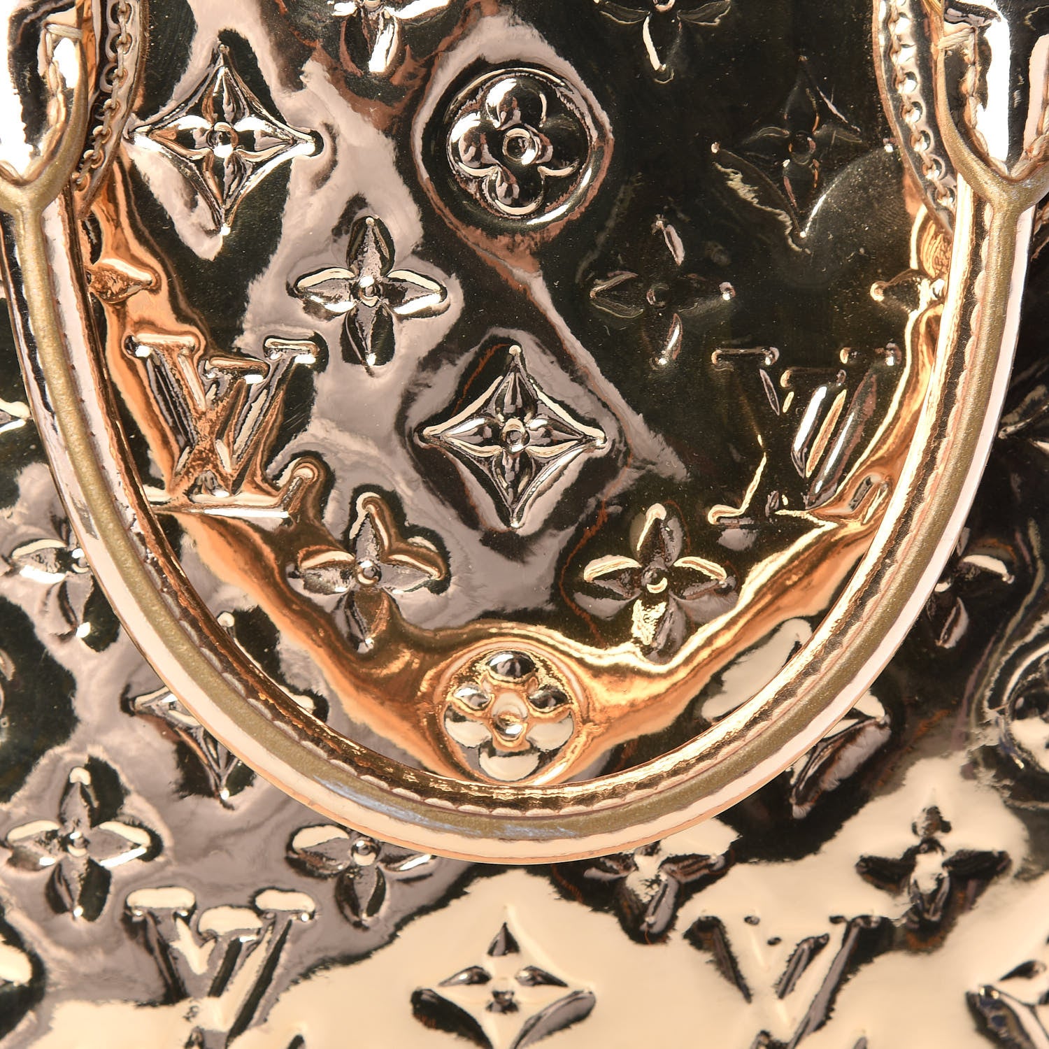 Louis Vuitton Monogram Miroir Lockit Gold 12 of 13