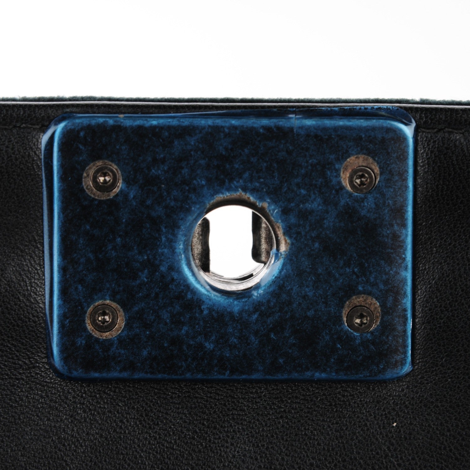Chanel Velvet Quilted Small Boy Flap Black 5 of 8