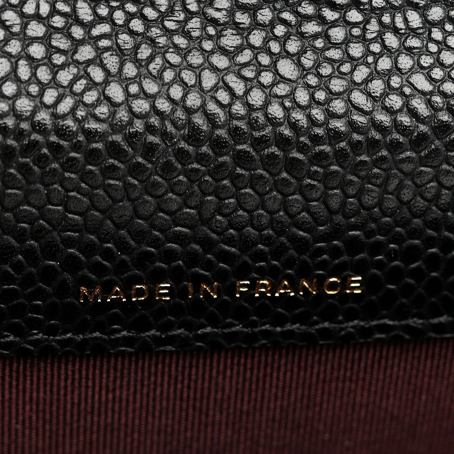 Caviar Quilted Flap Card Holder Black