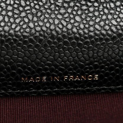 Chanel Caviar Quilted Flap Card Holder Black 7 of 8